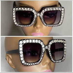 Rhinestone sunglasses